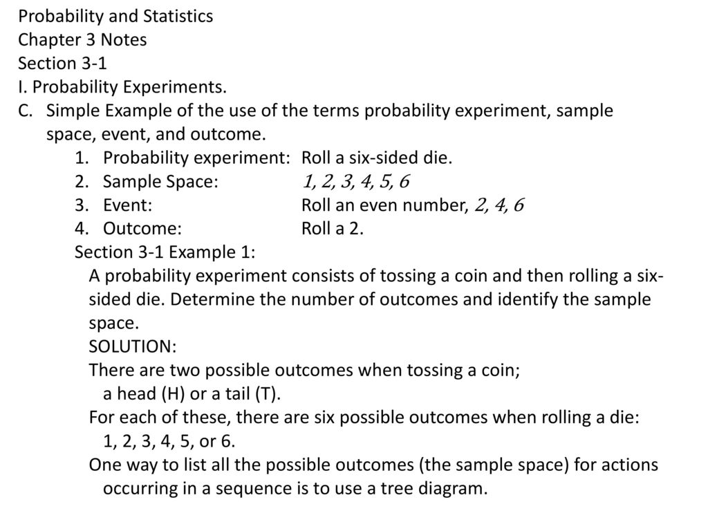 Probability and Statistics Chapter 3 Notes ppt download